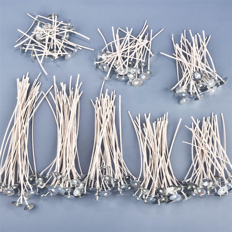 Candle Making Equipment - キャンドル作り用のスモークコットンワックスライン,エンボス加工されたキャンドル,傷んだワックスエレンツ,30個