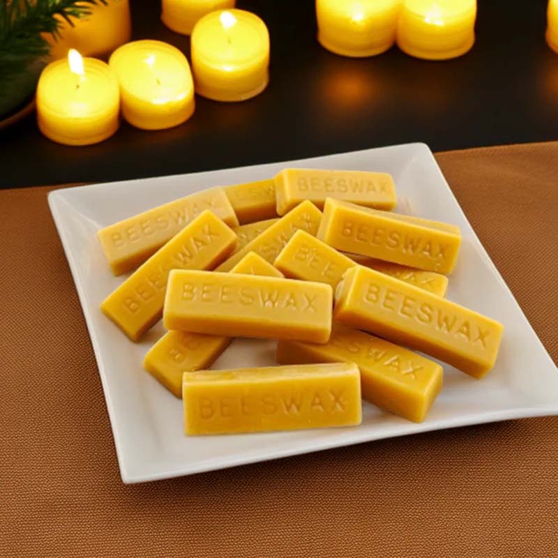Candle Making With Beeswax - 蜜蝋バー、キャンドルワックスブロック（キャンドル作り用）、化粧品グレード、環境に優しいワックスメルト、ローション、DIYクリーム、石鹸作り用