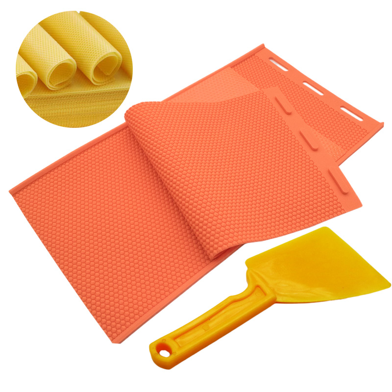 Candle Making With Beeswax - BebesWax-ソフトシャワーベース,ハニカム,PVCベース,ステーク型,養蜂用ツール