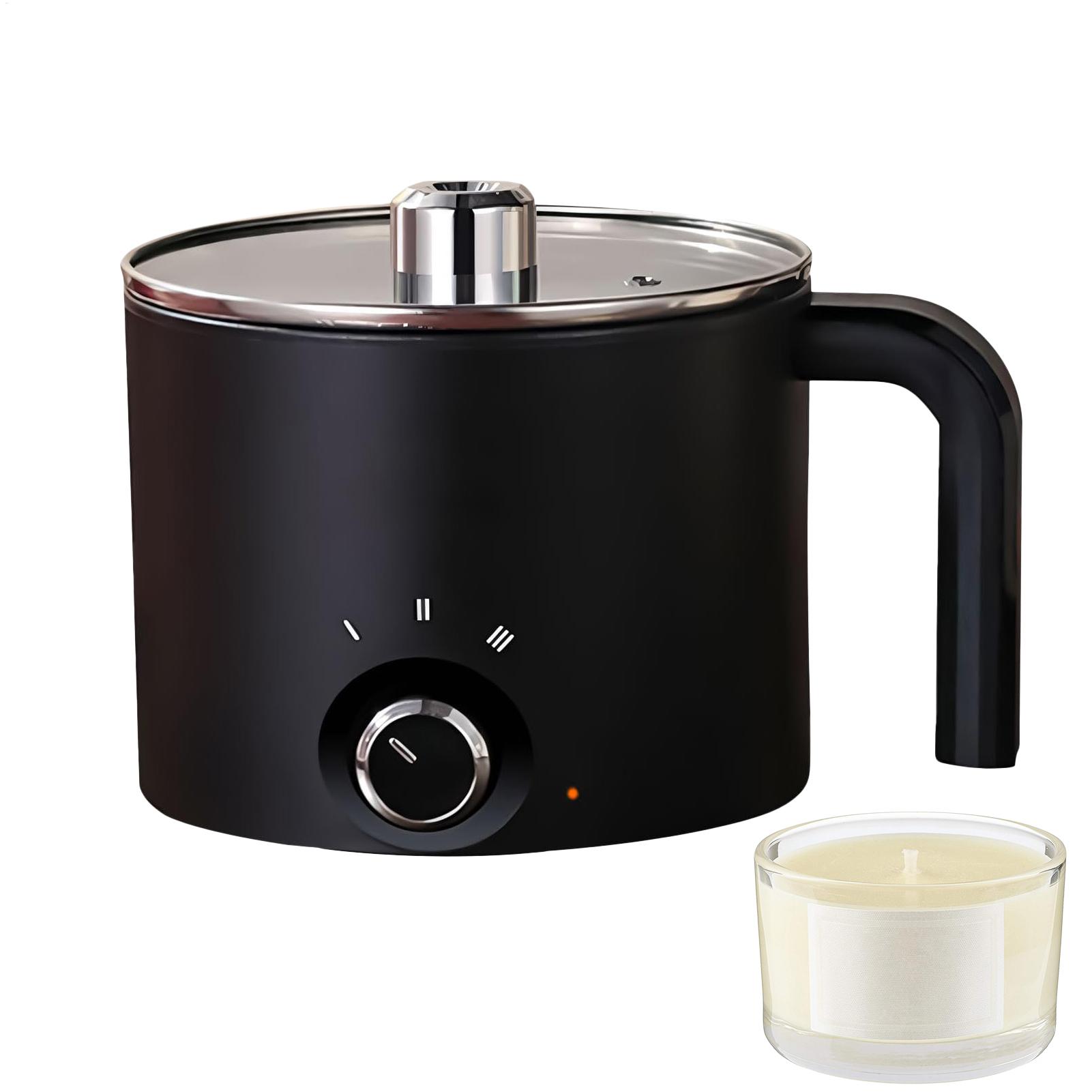 Candle Making Equipment - キャンドルワックス溶解ポット 1.5L 大型ステンレス製電気式ノンスティックキャンドル製造ポット 溶解ピッチャー (石鹸、キャンディー、チョコレート用)