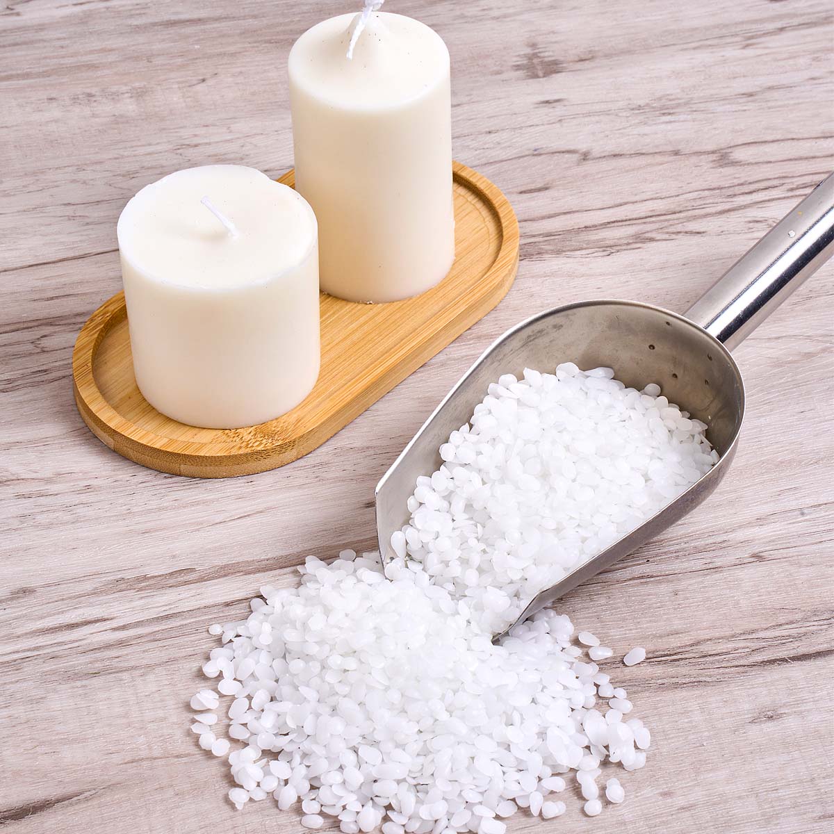 白い蜜蝋純粋な天然粒状バッグ DIY キャンドル作り材料無臭 - Candle Making With Beeswax のレビューと価格