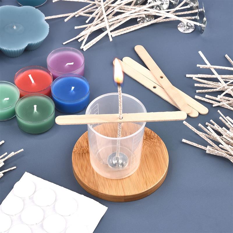 キャンドル作り用のスモークコットンワックスライン,エンボス加 - Candle Making Equipment のレビューと価格