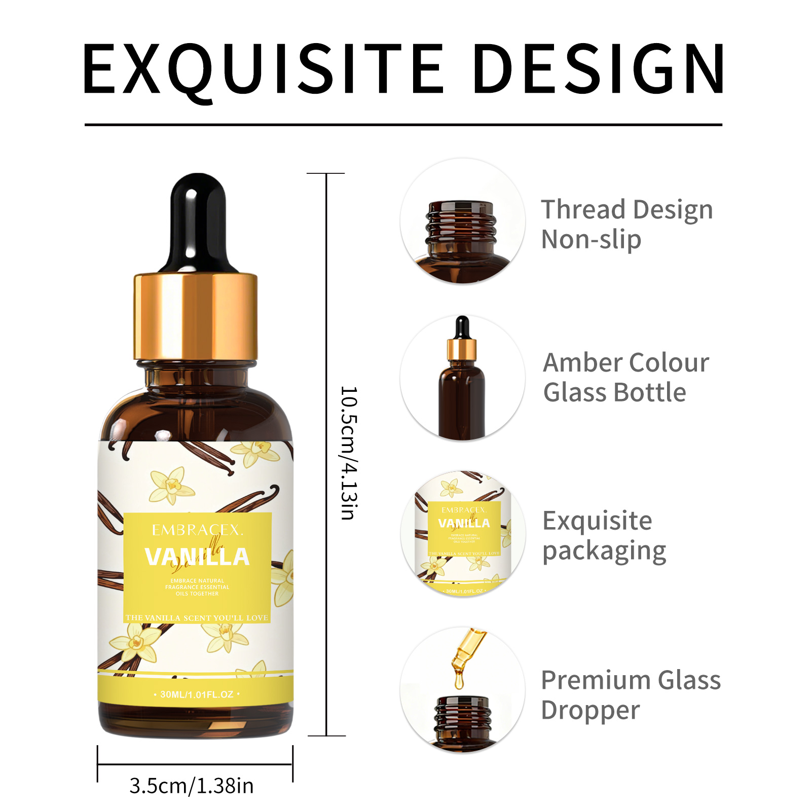 30 ミリリットルバニラエッセンシャルオイルディフューザーキ - Candle Making Essentials のレビューと価格