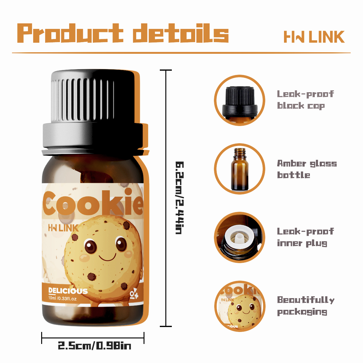 10ml クッキー型エッセンシャルオイル - キャンドル作り - Candle Making Essentials のレビューと価格