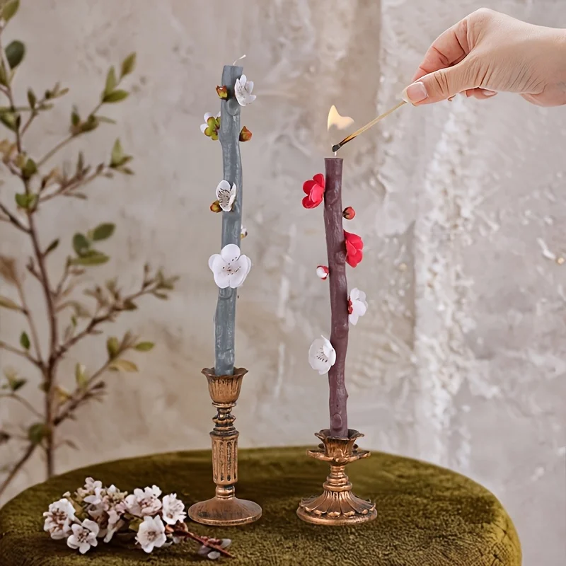 DIY 長い枝の形をしたキャンドルシリコンツリーブランチエポ - Candle Making Kit Diy のレビューと価格