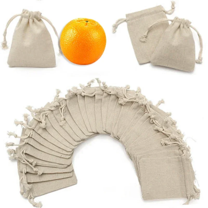 ジュートザック麻巾着袋,ギフトバッグ,黄麻布パッケージ,ウェ - Jute Bag Packaging のレビューと価格