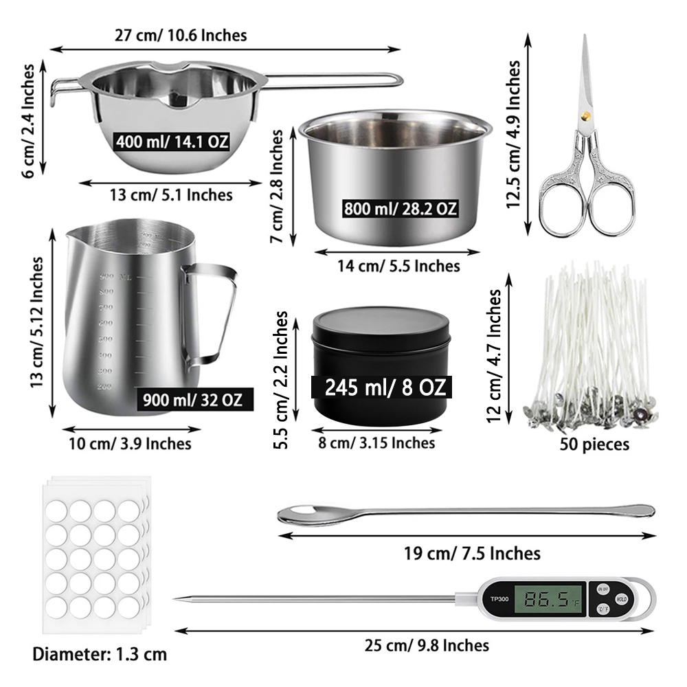 グリントモス DIY キャンドル作りキット（ホットプレート付 - Candle Making Kit Diy のレビューと価格