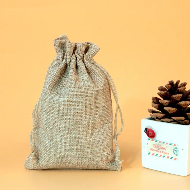 50 ピース/ロット 7 × 9 9 × 12 10 × 1 - Jute Bag Packaging のレビューと価格