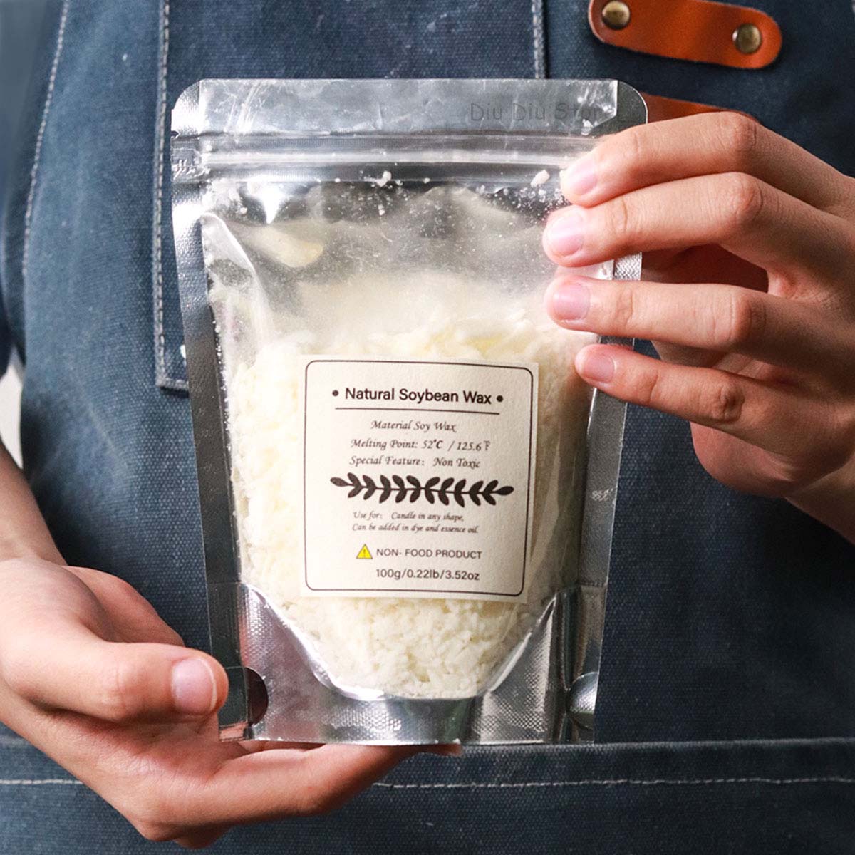 100/250/500/1000 グラム天然大豆ワックスフレ - Candle Making Kit Diy のレビューと価格