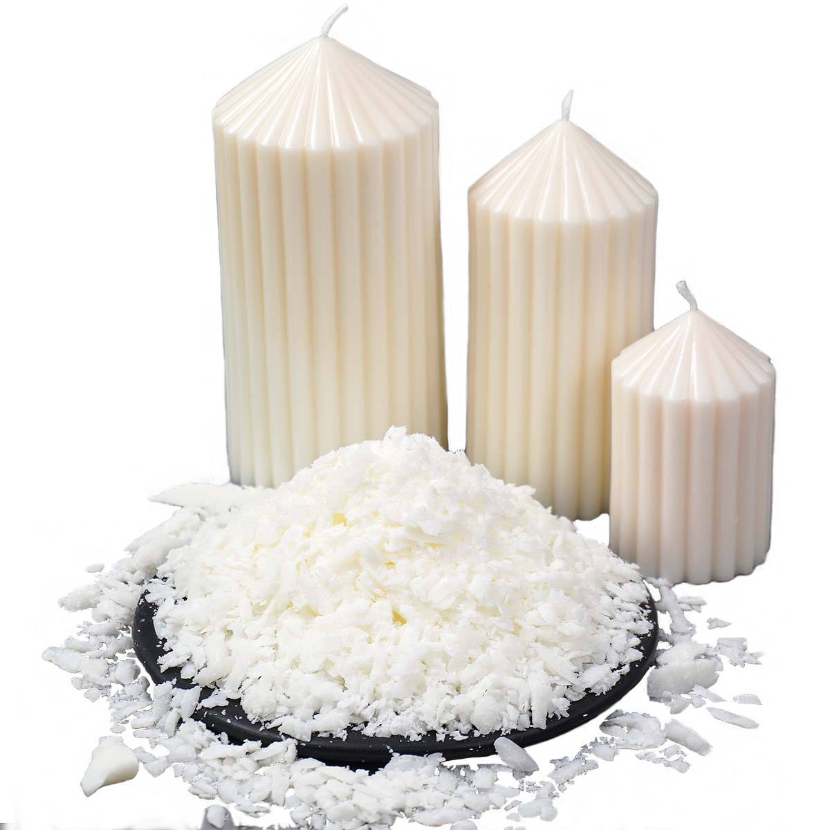 100/250/500/1000 グラム天然大豆ワックスフレ - Candle Making Kit Diy のレビューと価格