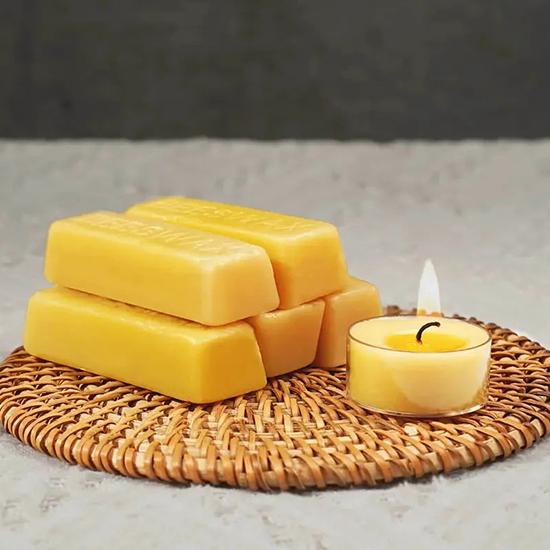ホットセール 4/8個入り 純粋蜜蝋ブロック、高品質ワックス - Candle Making With Beeswax のレビューと価格