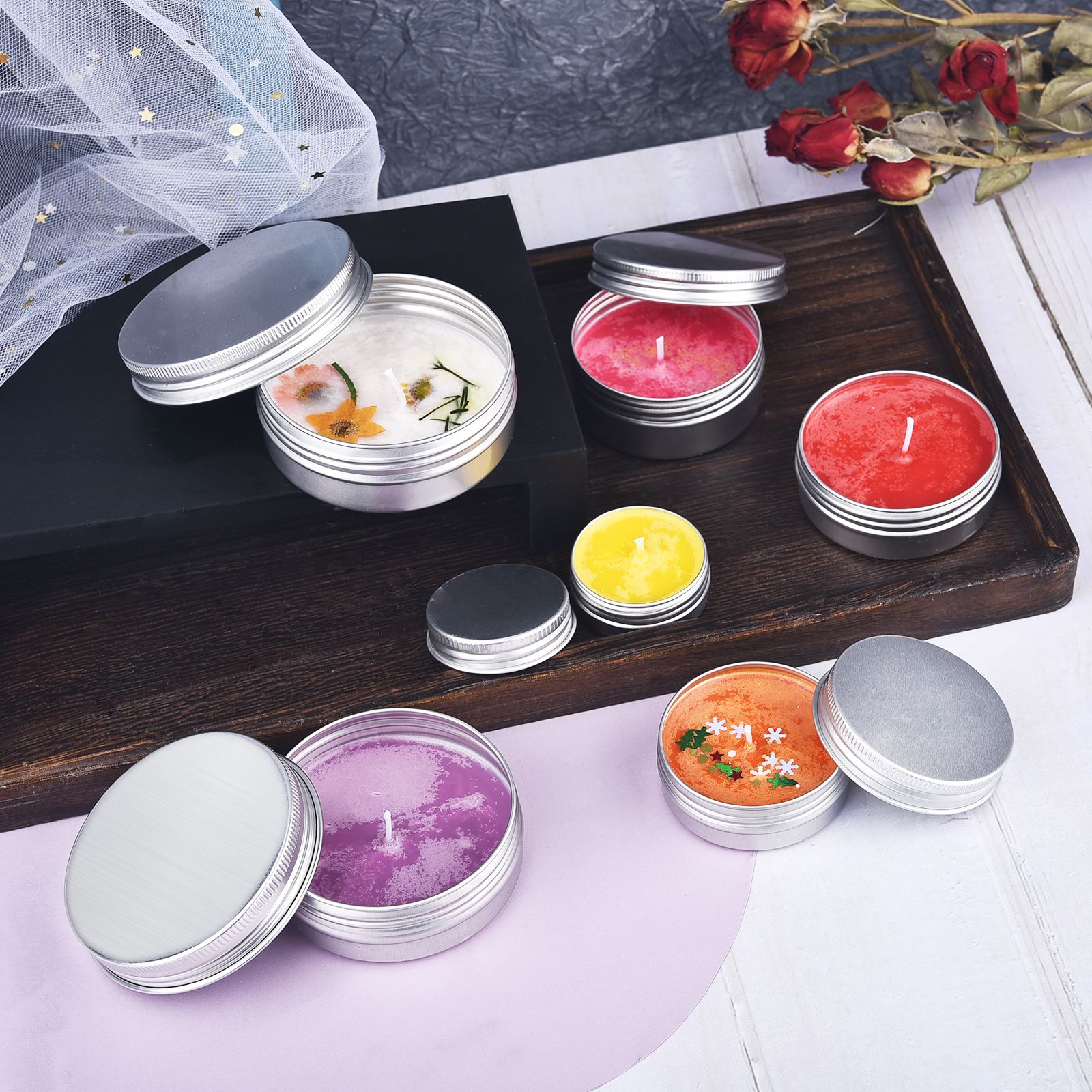 2グラム染料の色のワックスキャンドルワックス染料最適色キャン - Candle Making Kit Diy のレビューと価格