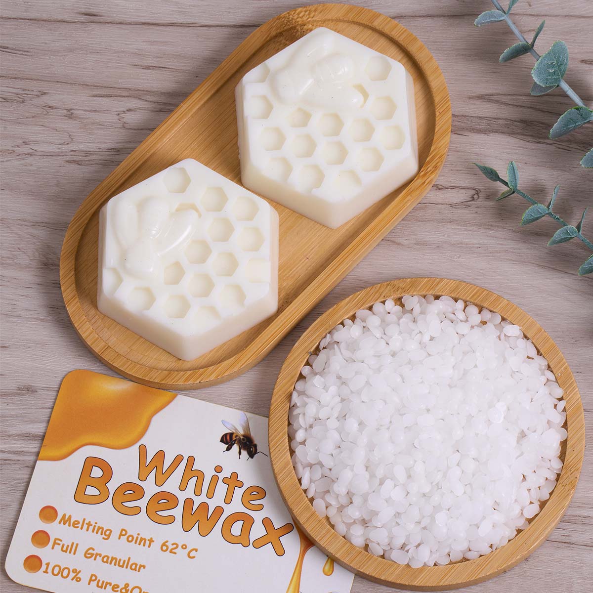 白蜜蝋純粋な天然粒状香りキャンドル素材 DIY 手作りギフト - Candle Making With Beeswax のレビューと価格
