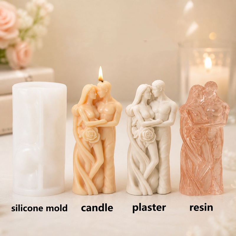 DIY カップルアロマセラピーキャンドル作成キットシリコンモ - Candle Making Kit Diy のレビューと価格