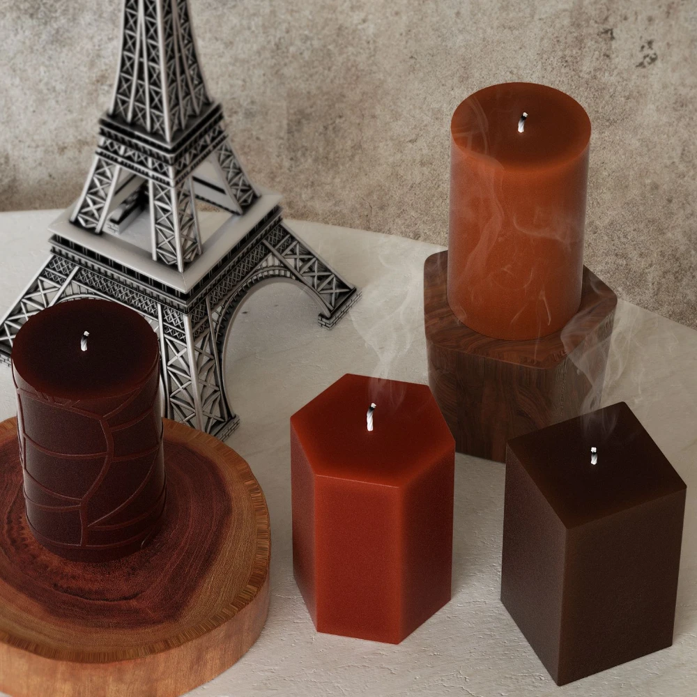 シンプルなアーティスト幾何学形状樹脂作成セットレリーフクラッ - Candle Making Kit Diy のレビューと価格