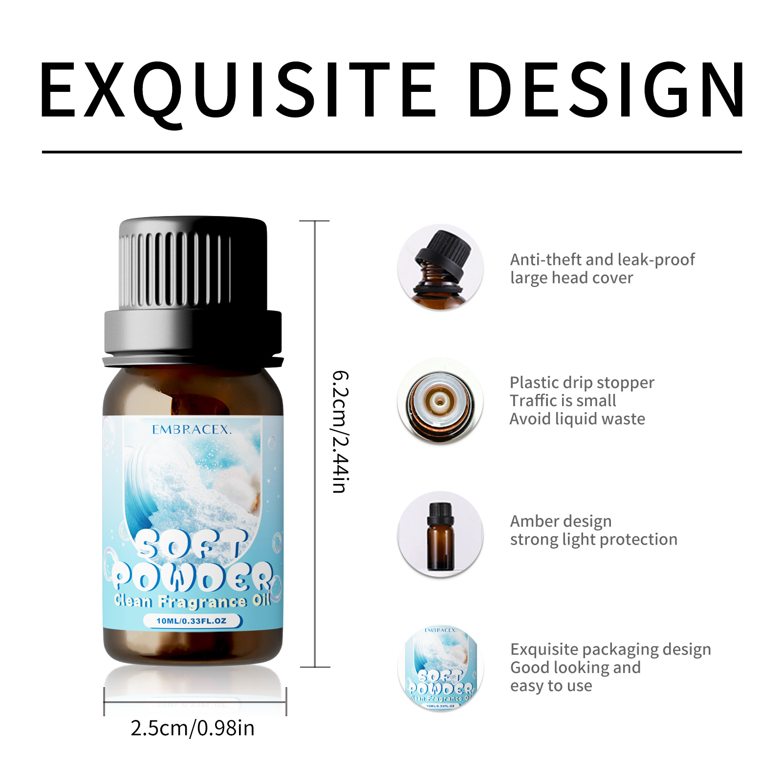 10ml ソフトパウダーエッセンシャルオイル バニラ・バイオ - Candle Making Essentials のレビューと価格