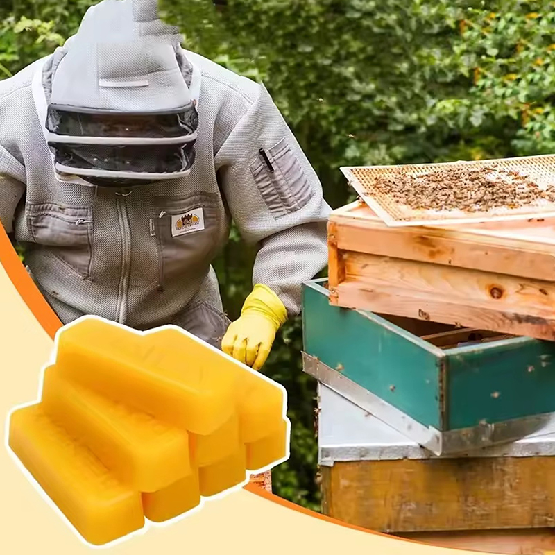 ホットセール 4/8個入り 純粋蜜蝋ブロック、高品質ワックス - Candle Making With Beeswax のレビューと価格